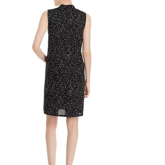 Eileen Fisher Organic Cotton Dot-Print Tank Dress - Picture 2 of 6
